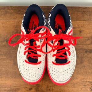 New Balance Kids Sneakers - White and Red